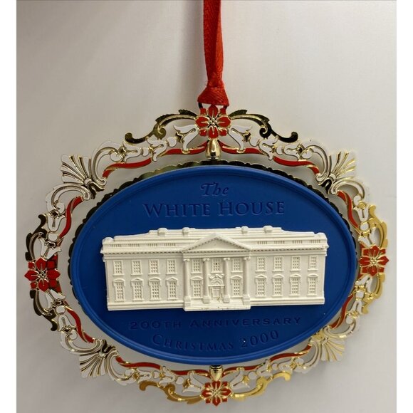 Vintage Christmas Collectible Ornament By The White House Historical Association - Picture 15 of 16
